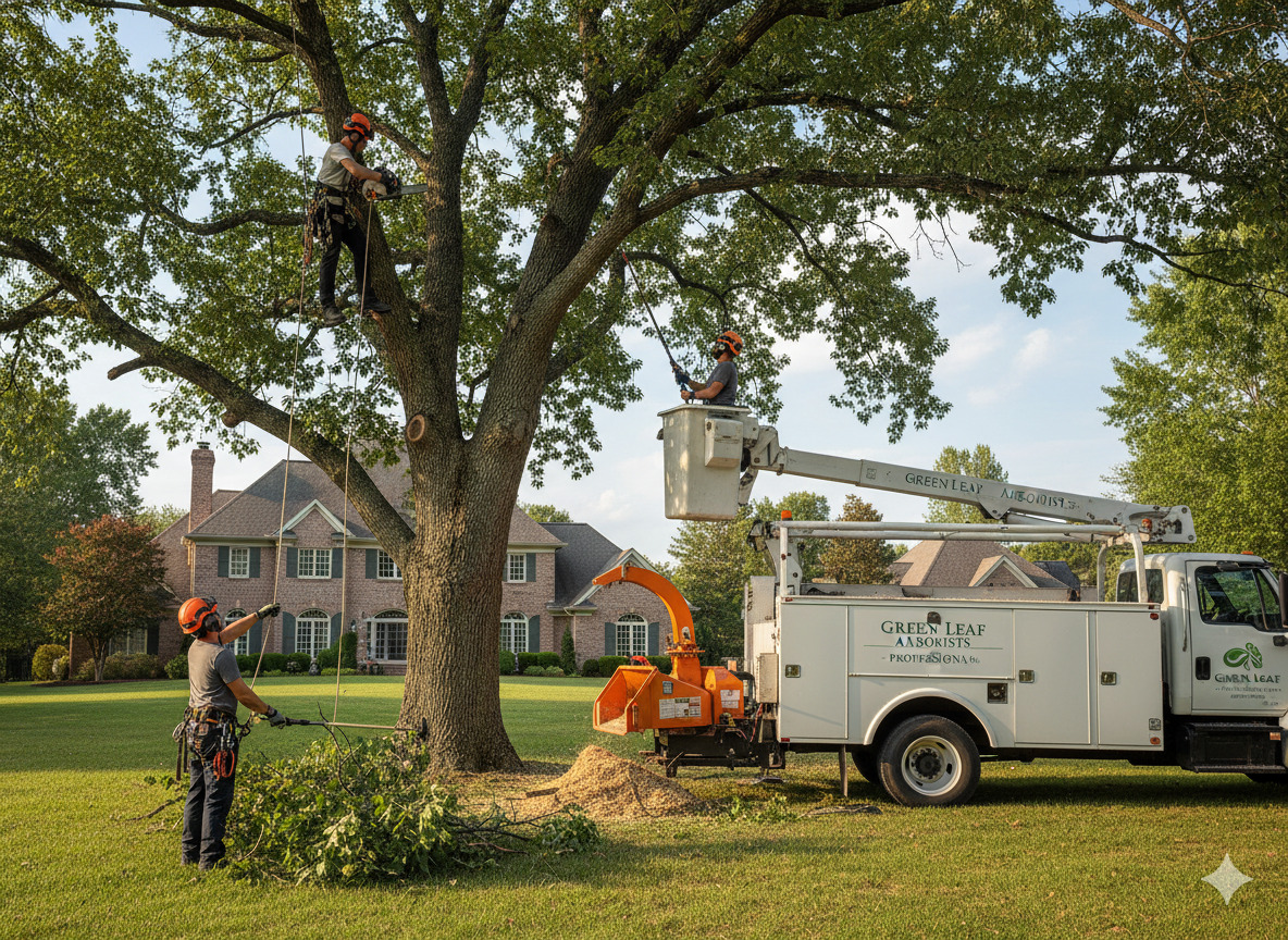 Professional tree pruning service
